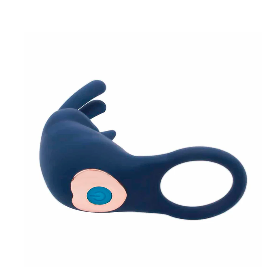 Anillo Vibrador Bunny Ring Blue - Image 3