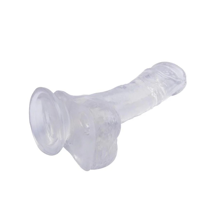Dildo 7.5 Inch Clear - Image 5