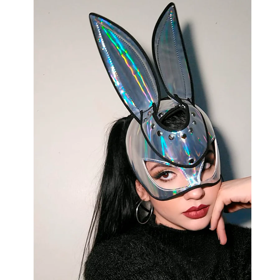 Máscara Bad Bunny Silver - Image 3