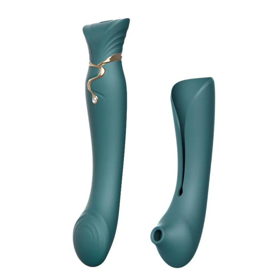 Set Vibrador de Lujo Queen Jewel Green Controlado por APP Bluetooth by ZALO - Image 10