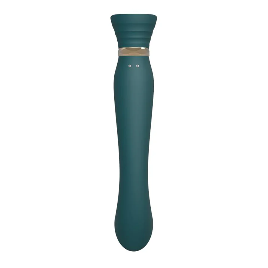 Set Vibrador de Lujo Queen Jewel Green Controlado por APP Bluetooth by ZALO - Image 4