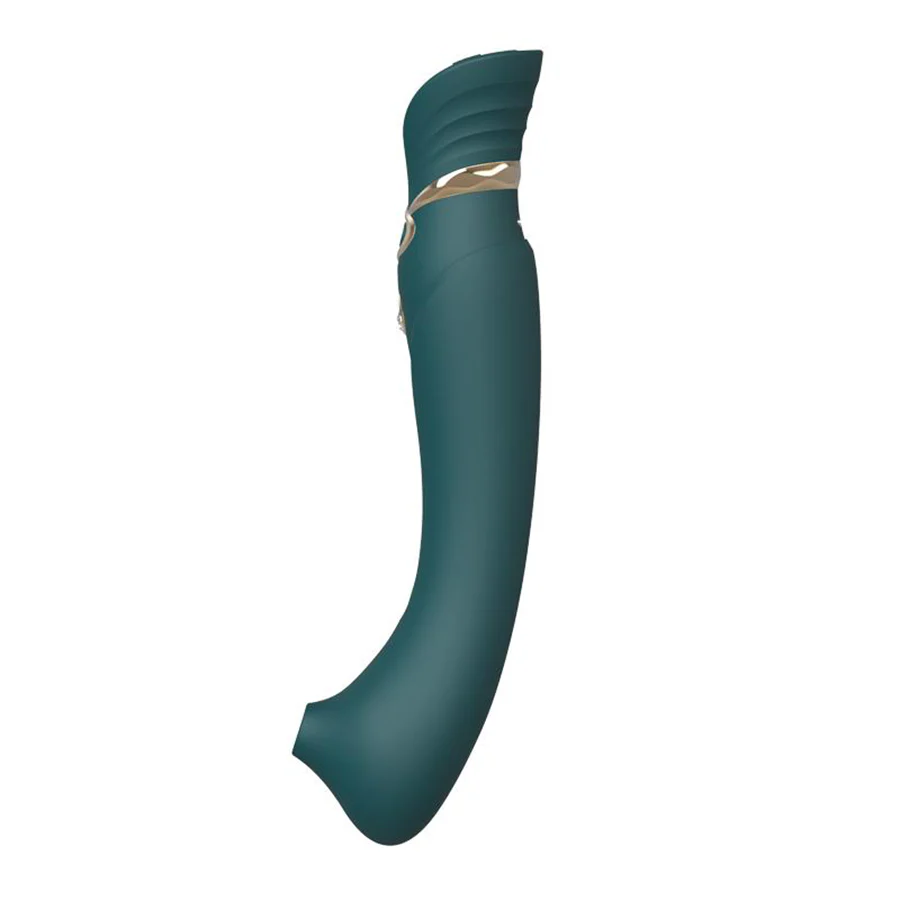 Set Vibrador de Lujo Queen Jewel Green Controlado por APP Bluetooth by ZALO - Image 5