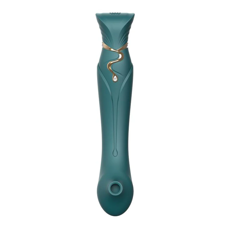Set Vibrador de Lujo Queen Jewel Green Controlado por APP Bluetooth by ZALO - Image 6
