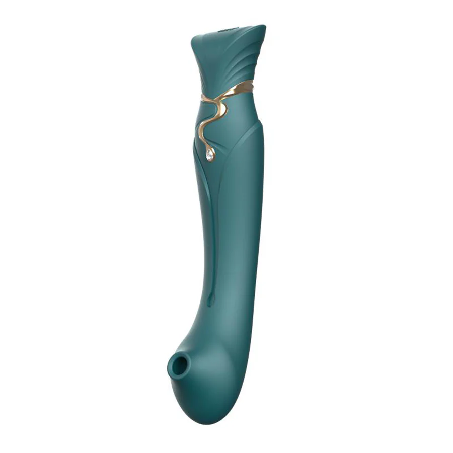 Set Vibrador de Lujo Queen Jewel Green Controlado por APP Bluetooth by ZALO - Image 7