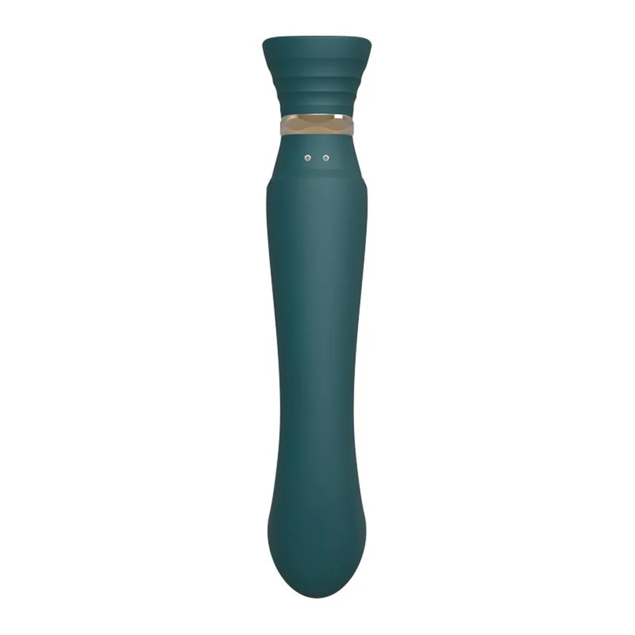 Set Vibrador de Lujo Queen Jewel Green Controlado por APP Bluetooth by ZALO - Image 8