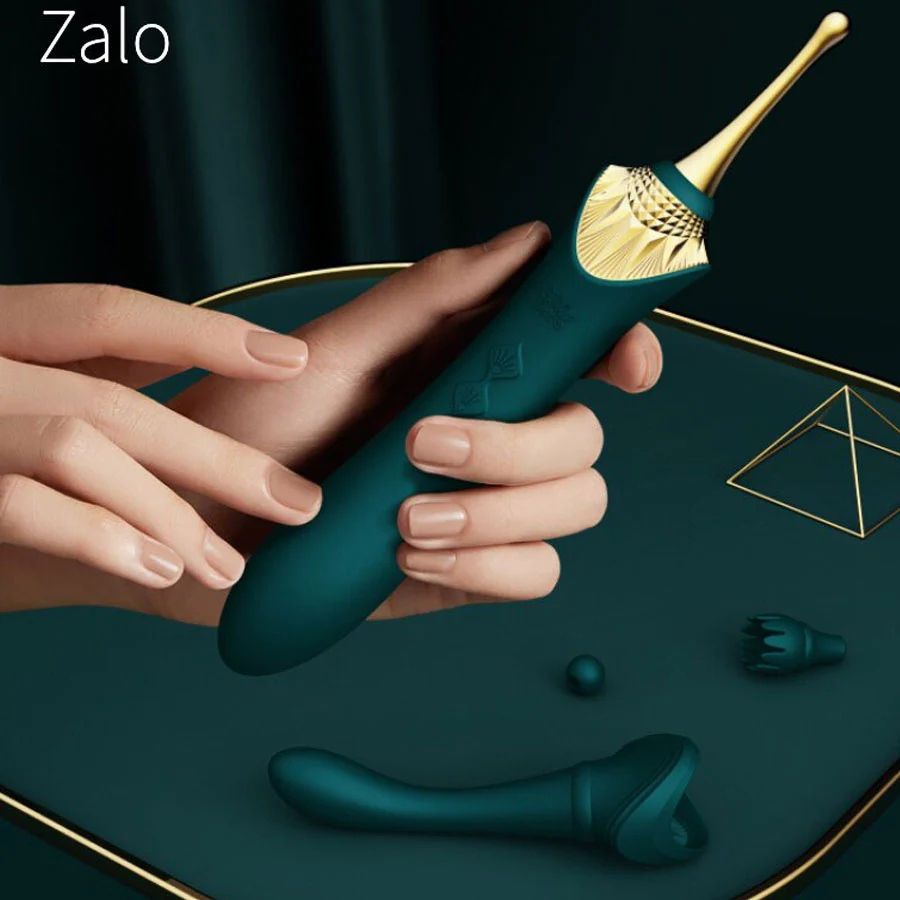 Vibrador Clitorial de Lujo Bess Turquoise Green - Image 6