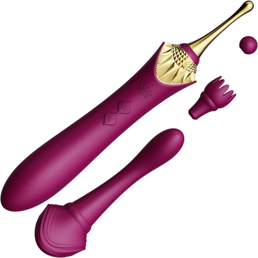 Vibrador Clitorial de Lujo Bess Velvet Purple - Image 3