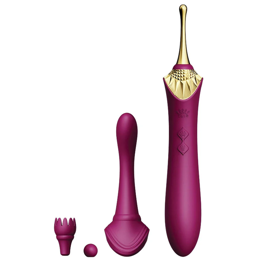 Vibrador Clitorial de Lujo Bess Velvet Purple - Image 4