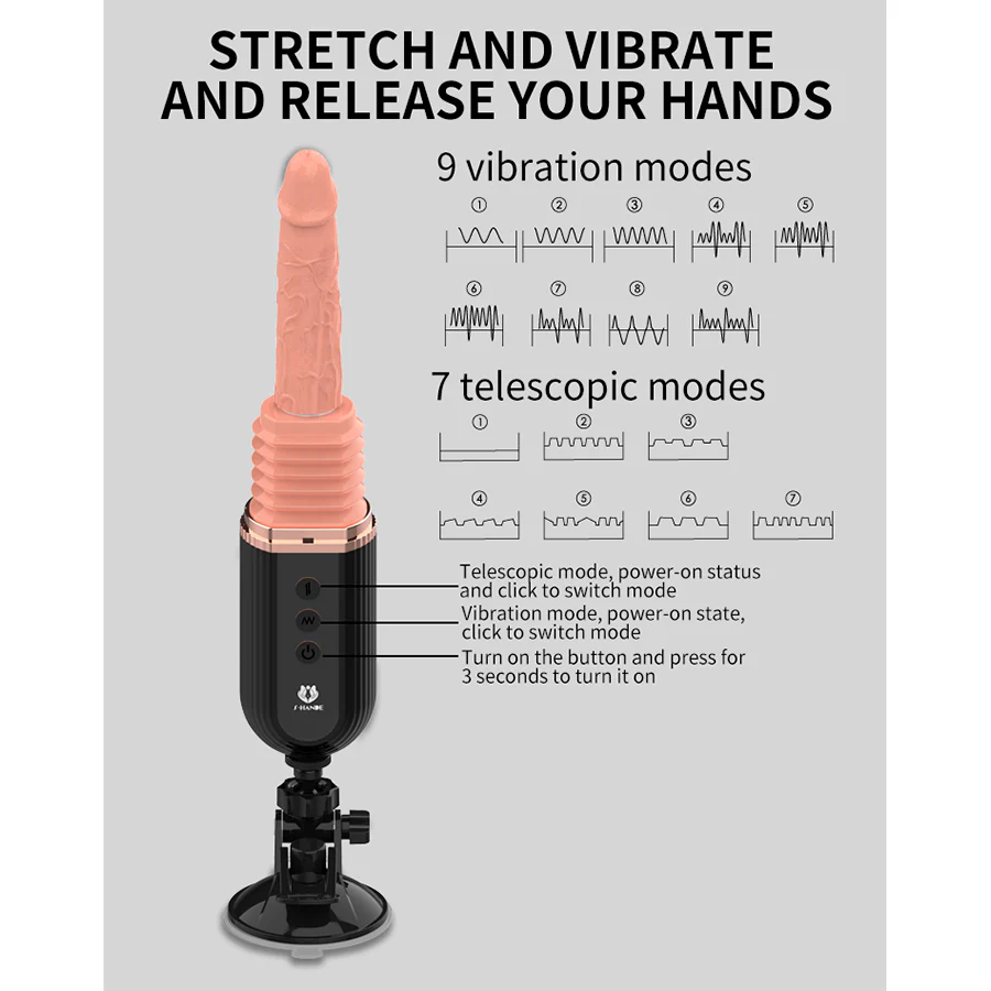 Vibrador Control Remoto Gatling - Image 7