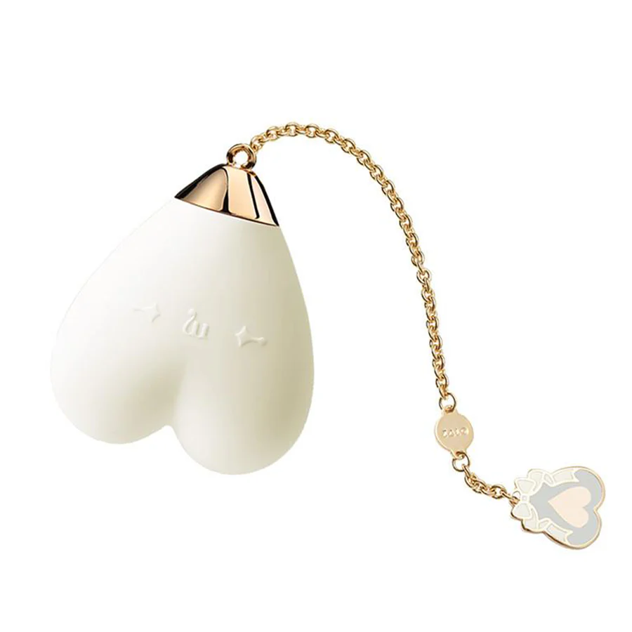 Vibrador de Lujo Baby Heart Vainilla White Controlado por APP Bluetooth by ZALO - Image 5