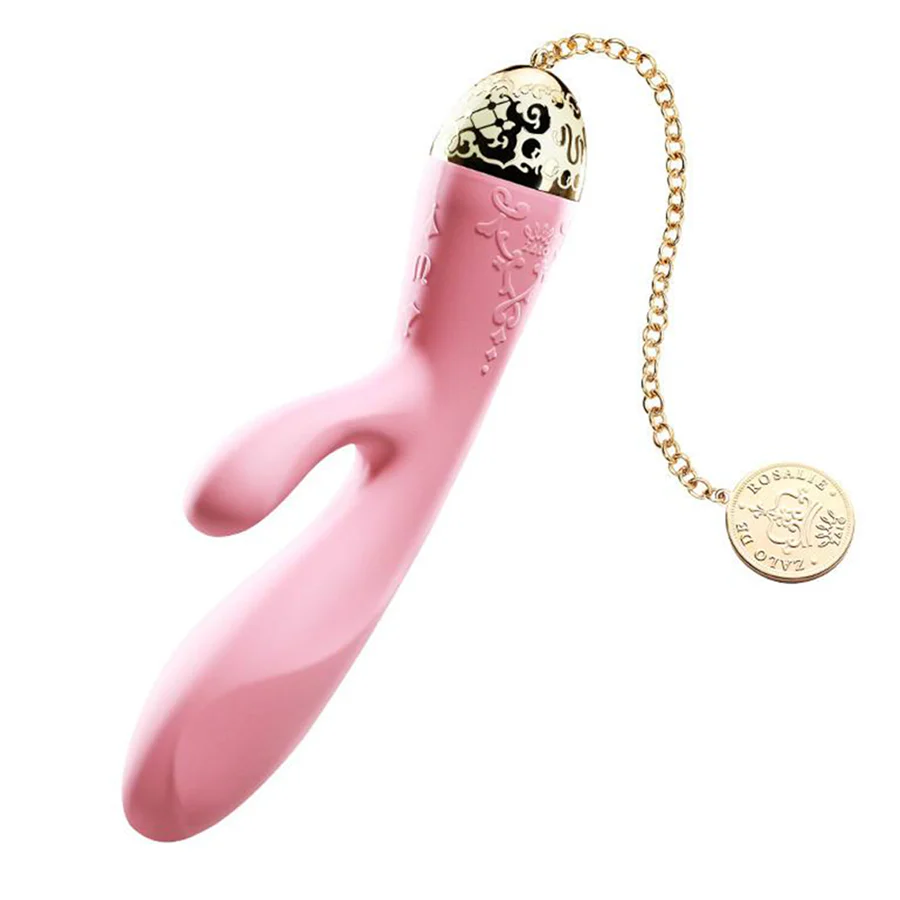 Vibrador de Lujo Rosalie Rouge Pink Controlado por APP Bluetooth by ZALO - Image 3