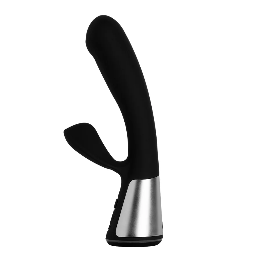 Vibrador Doble Estimulación Fuse Black Controlado por APP Global by Kiiro - Image 3