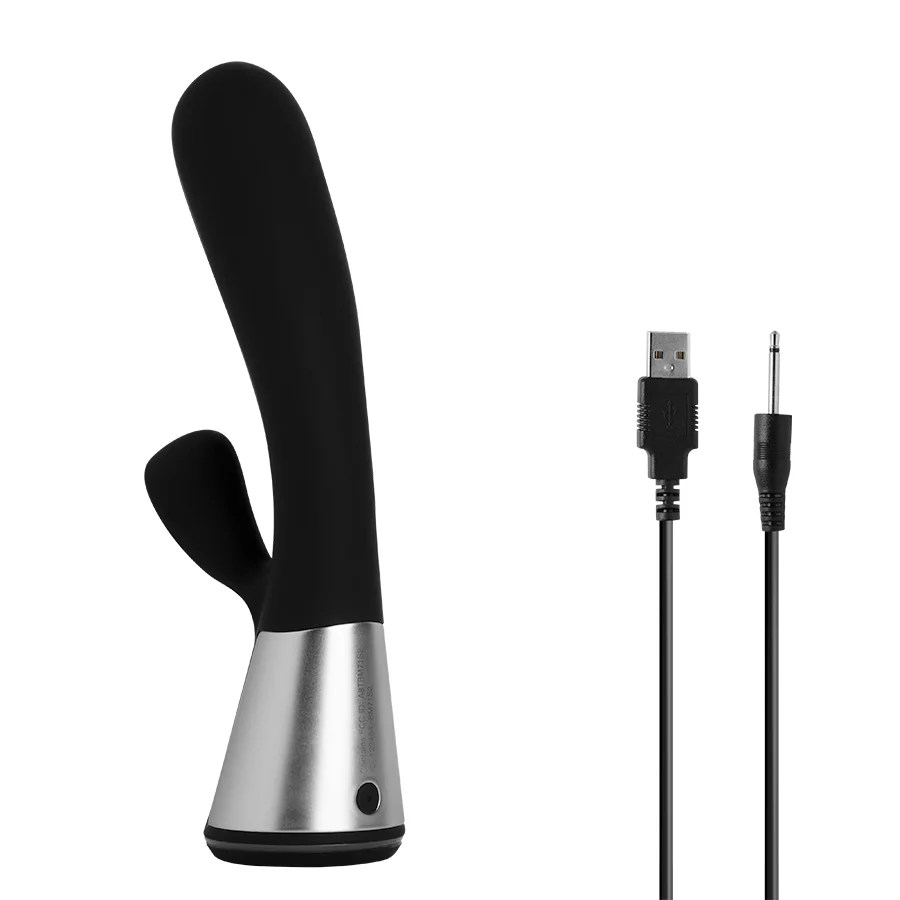 Vibrador Doble Estimulación Fuse Black Controlado por APP Global by Kiiro - Image 5